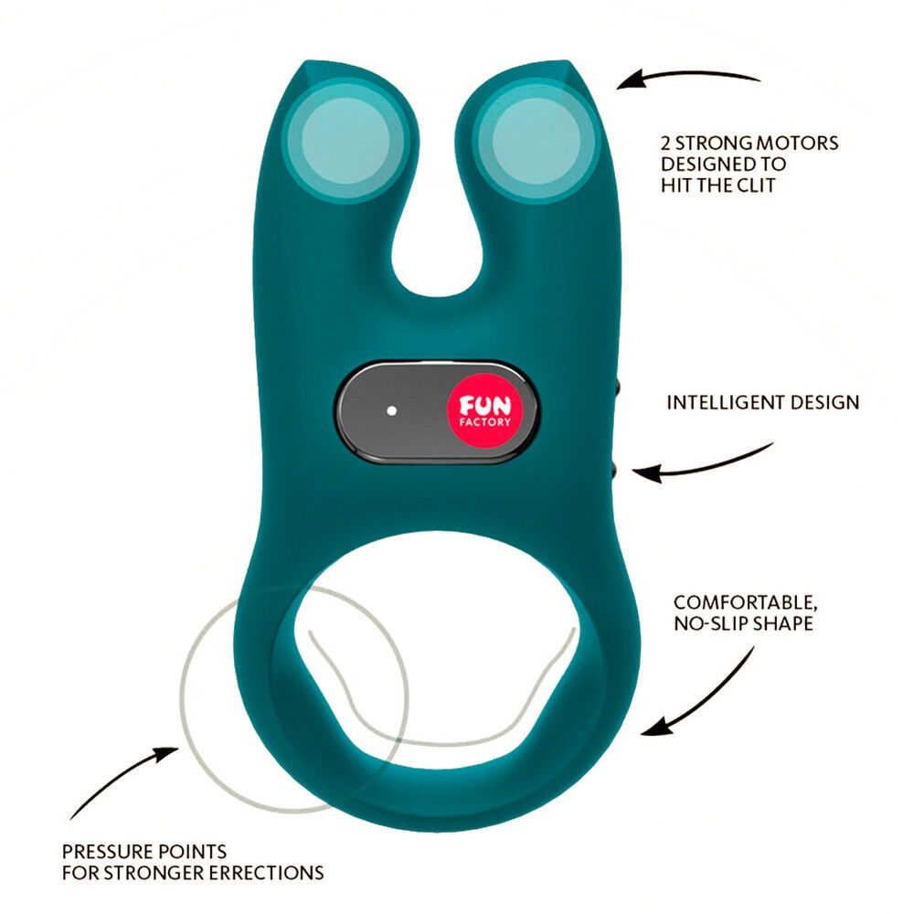 Vibro-Penisring „NOS“, 5 Vibrationsmodi