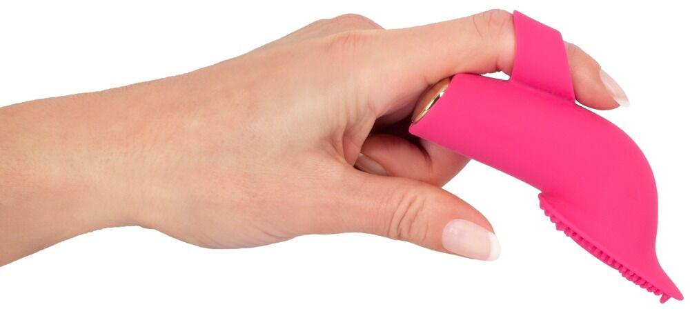 „Licking and Pulsating Finger Stimulator“ mit Action-Zunge und sanft pulsierenden Luftströmen