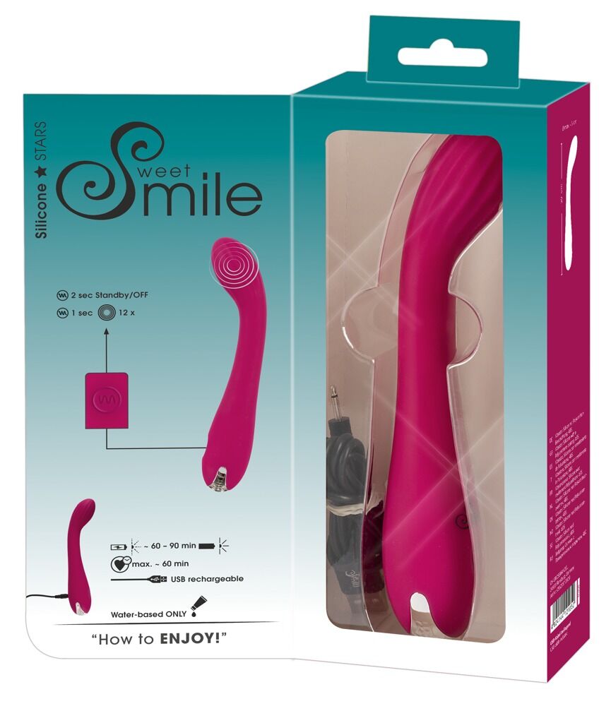 Vibrator „G-Spot“, 12 Vibrationsmodi, wiederaufladbar