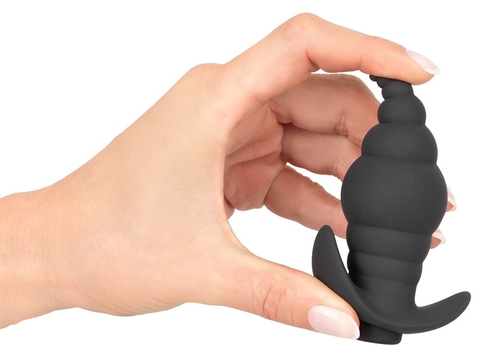 Analplug „Bulbous butt plug“, 9 Vibrationsmodi per kabelloser Fernbedienung