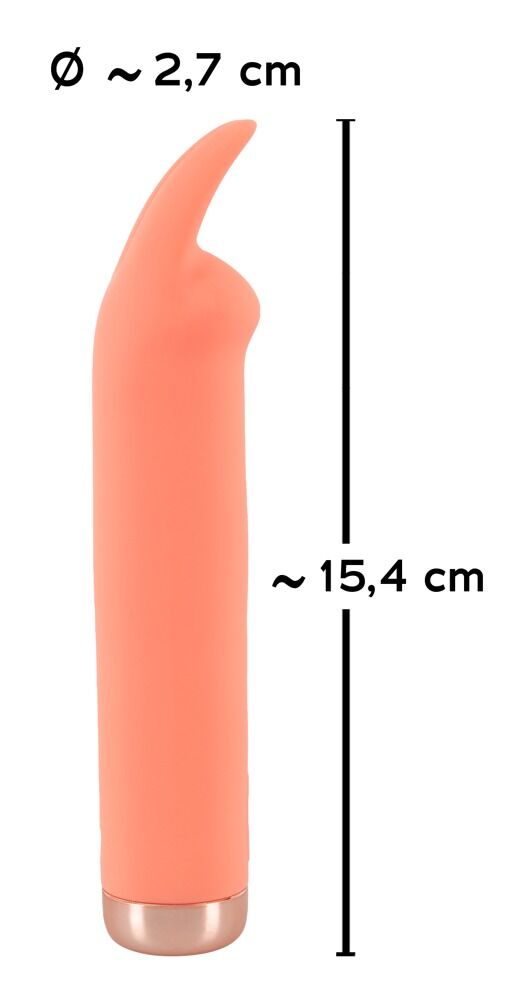 Minivibrator „Bunny“, 10 Vibrationsmodi (+/- steuerbar), wiederaufladbar