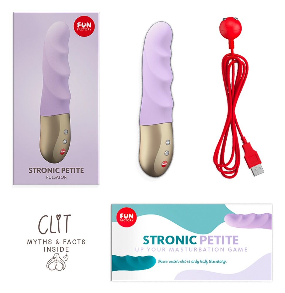 Stoßvibrator „Stronic Petite“ mit pulsierender Stoßfunktion