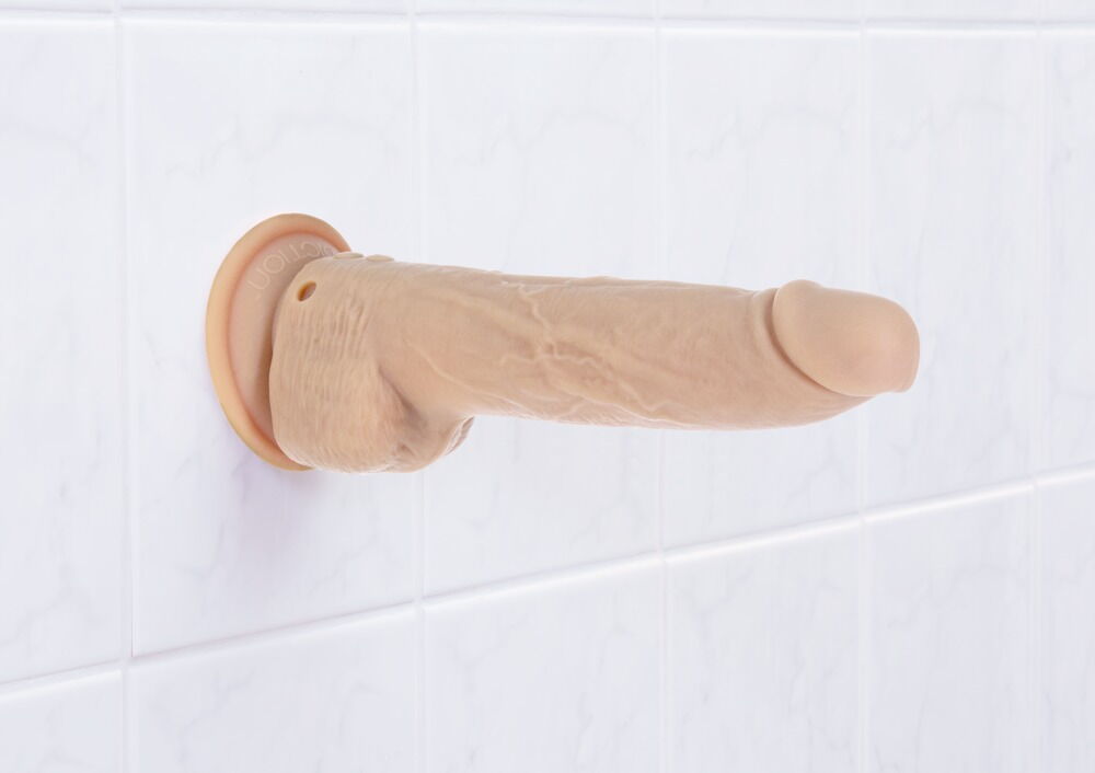 Stoßvibrator „9" Thrusting Dong“ mit Saugfuß