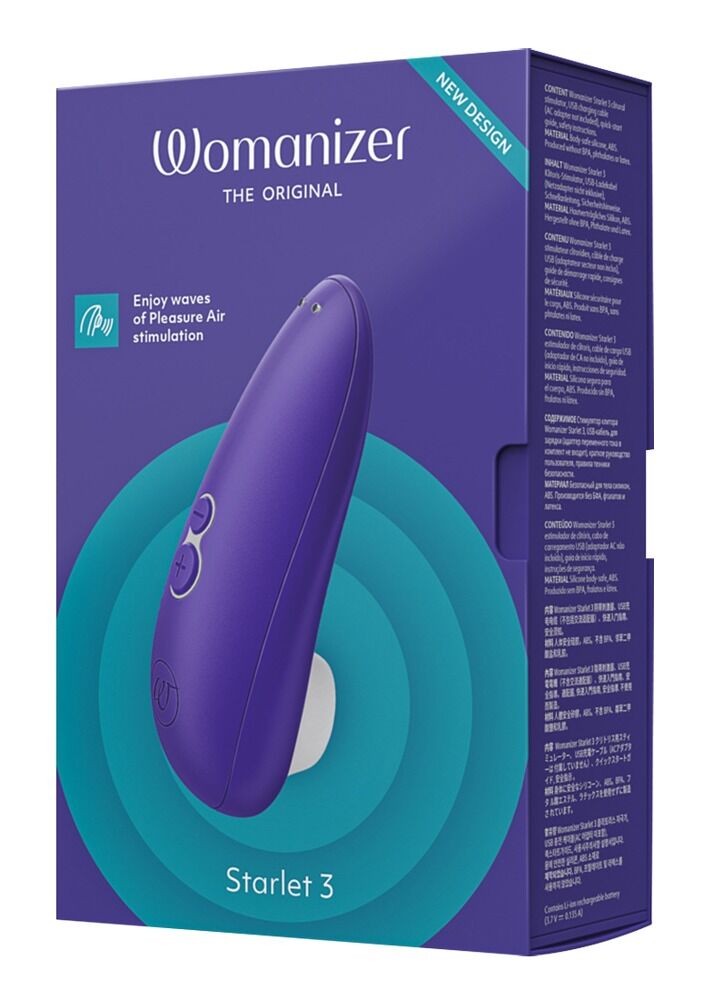 Pulsator „Womanizer Starlet 3“ mit 6 Intensitäten