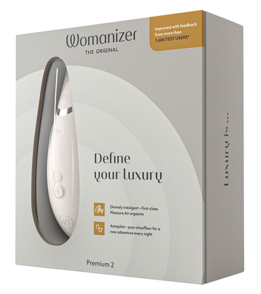 Pulsator „Womanizer Premium 2“ mit 14 Intensitäten