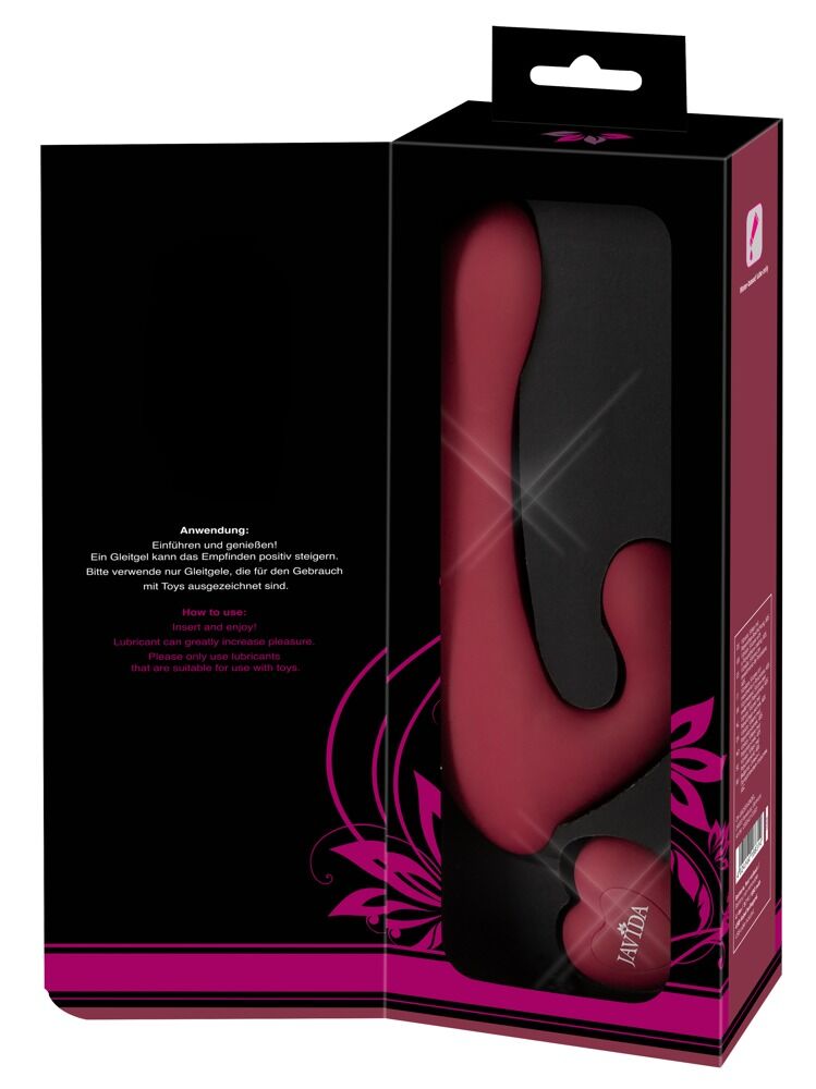 „RC Rotating Rabbit Vibrator“ mit Fernbedienung im Herzdesign