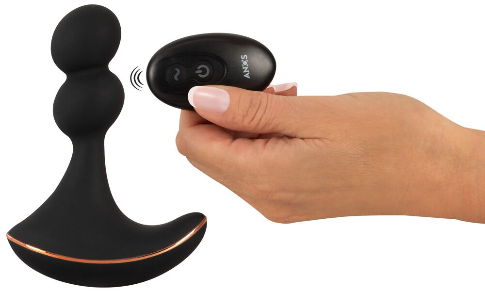 Vibro-Analplug „RC Rotating Prostate Massager with Vibration“