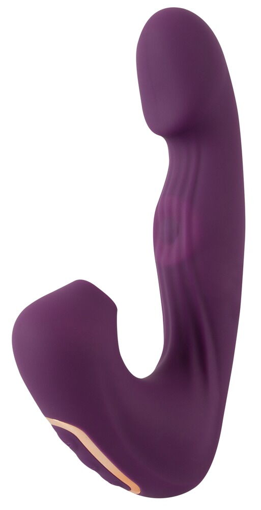Vibrator „4 Function“ mit Klopf-Funktion und Klitoris-Sauger