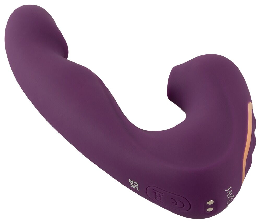 Vibrator „4 Function“ mit Klopf-Funktion und Klitoris-Sauger