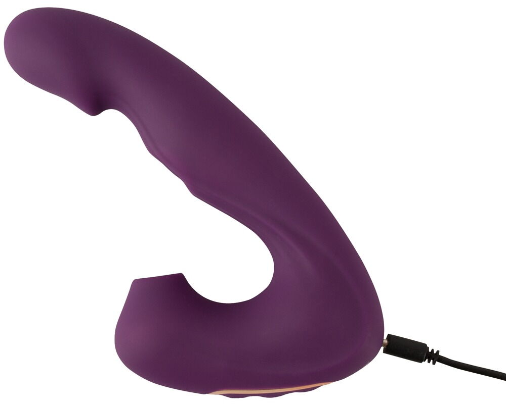 Vibrator „4 Function“ mit Klopf-Funktion und Klitoris-Sauger