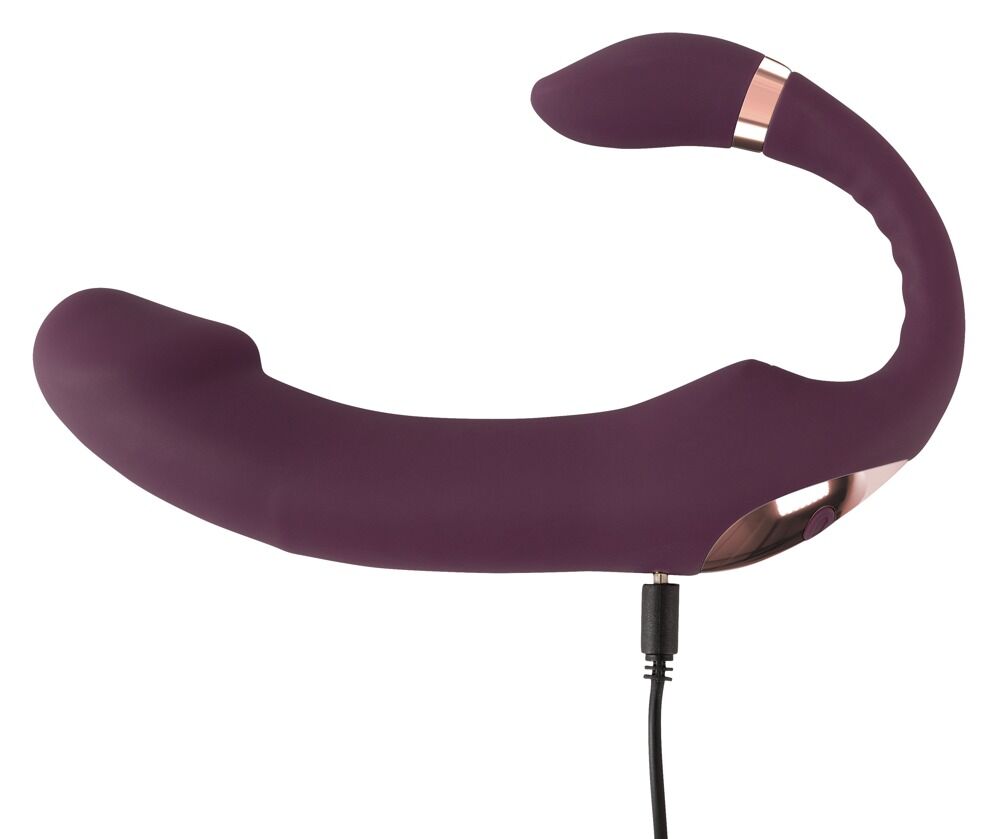 „Nodding Tip Vibrator with Bendable Clit Stimulator“