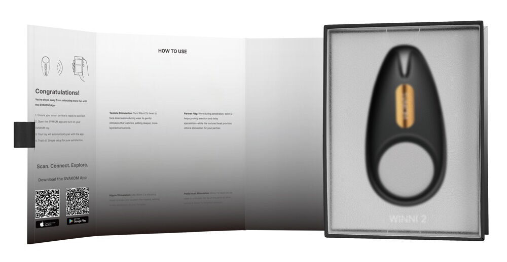 Vibro-Penisring „Winni 2“ mit Fernbedienung