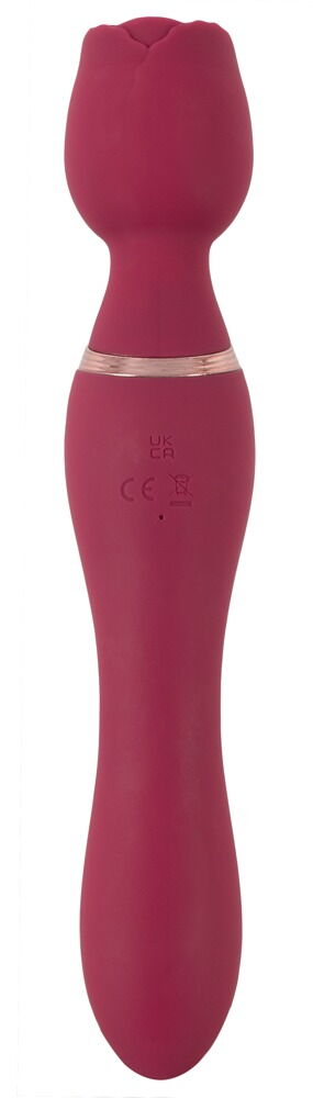 Massagestab „Thumping Wand Vibrator“ mit einführbarem Schaft