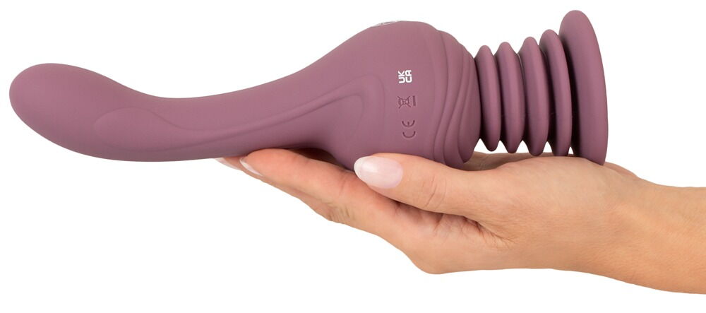 Vibrator „Turbo Shaker G-Spot Lover“ mit federndem Saugfuß