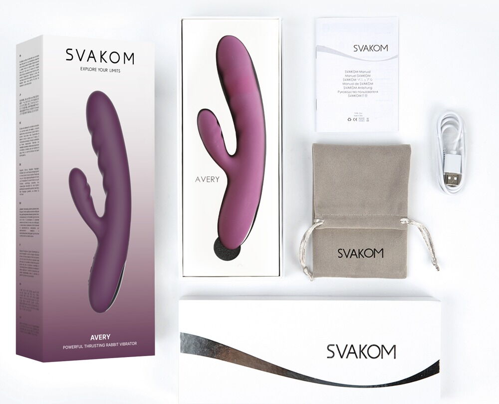 Rabbitvibrator „Avery“ mit Stoßfunktion