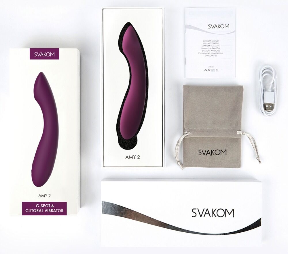 Vibrator „Amy 2“ mit 5 Vibrationsmodi in 5 Speeds