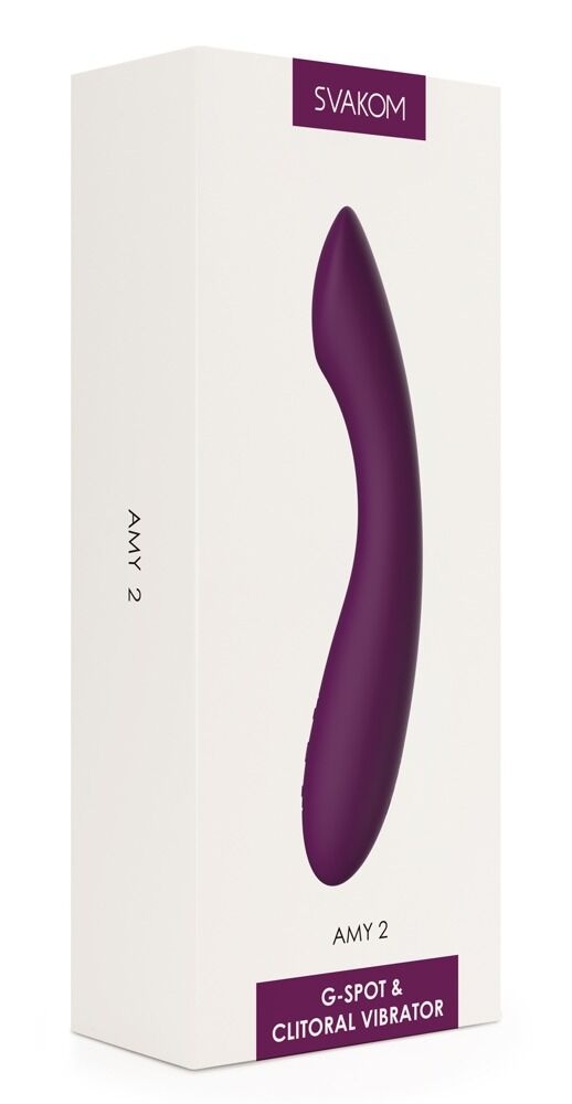 Vibrator „Amy 2“ mit 5 Vibrationsmodi in 5 Speeds