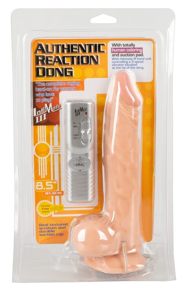 Naturvibrator „Authentic Reaction Dong“, 22 cm