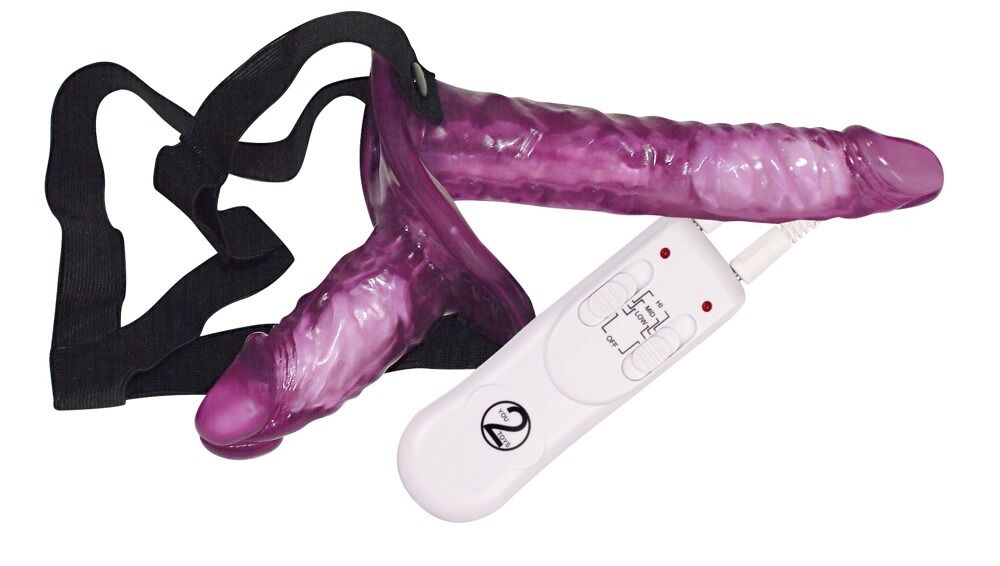 Umschnallvibrator „Vibrating Strap-on Duo“