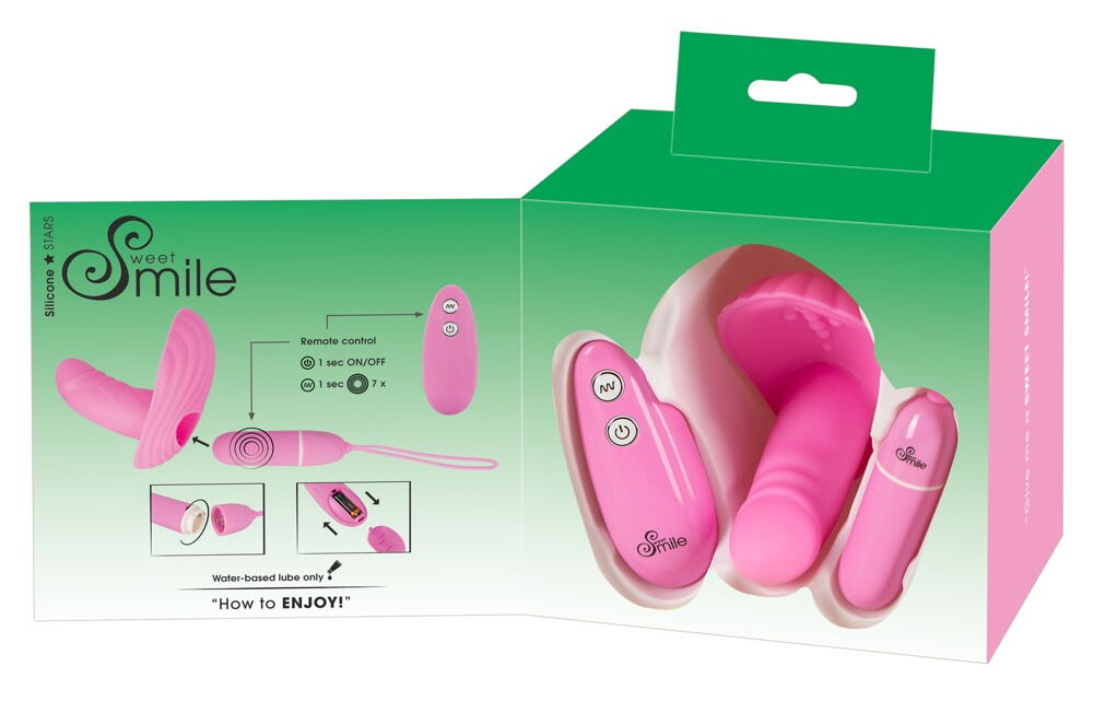 „RC Panty Vibrator“ mit 7 Vibrationsmodi per Fernbedienung