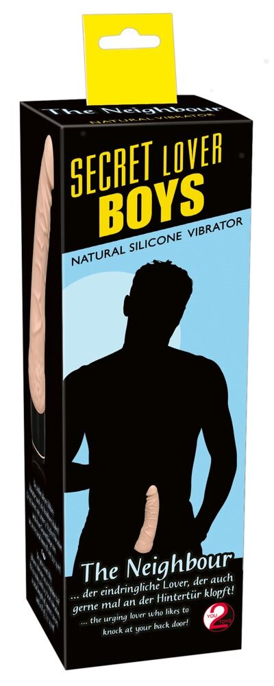 Naturvibrator „The Neighbour“, 20,3 cm, mit 7 Vibrationsstufen