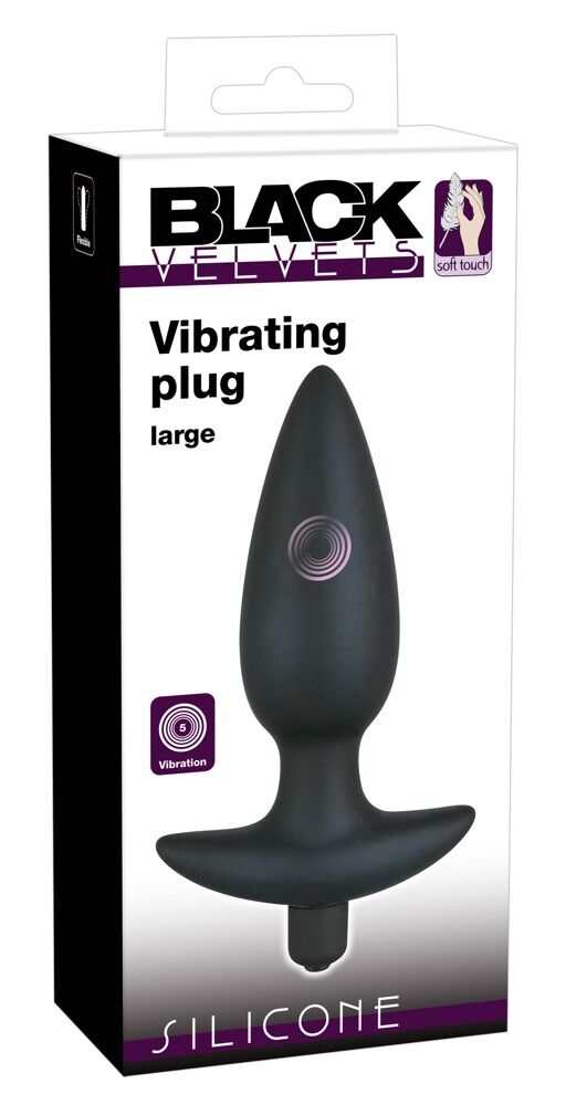 Analplug „Vibrating Plug“ mit 5 Vibrationsmodi