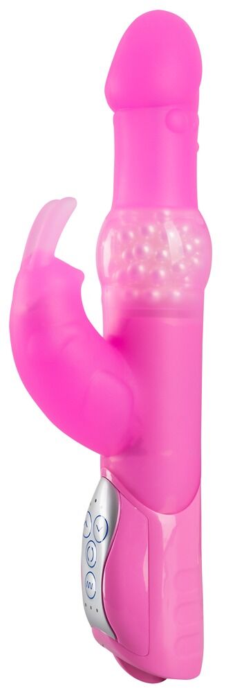 Rabbitvibrator „Pearly Rabbit“ mit rotierenden Massagekugeln