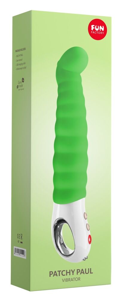 G-Punkt-Vibrator „Patchy Paul G5“, 22,2 cm, mit 6 Vibrationsstufen