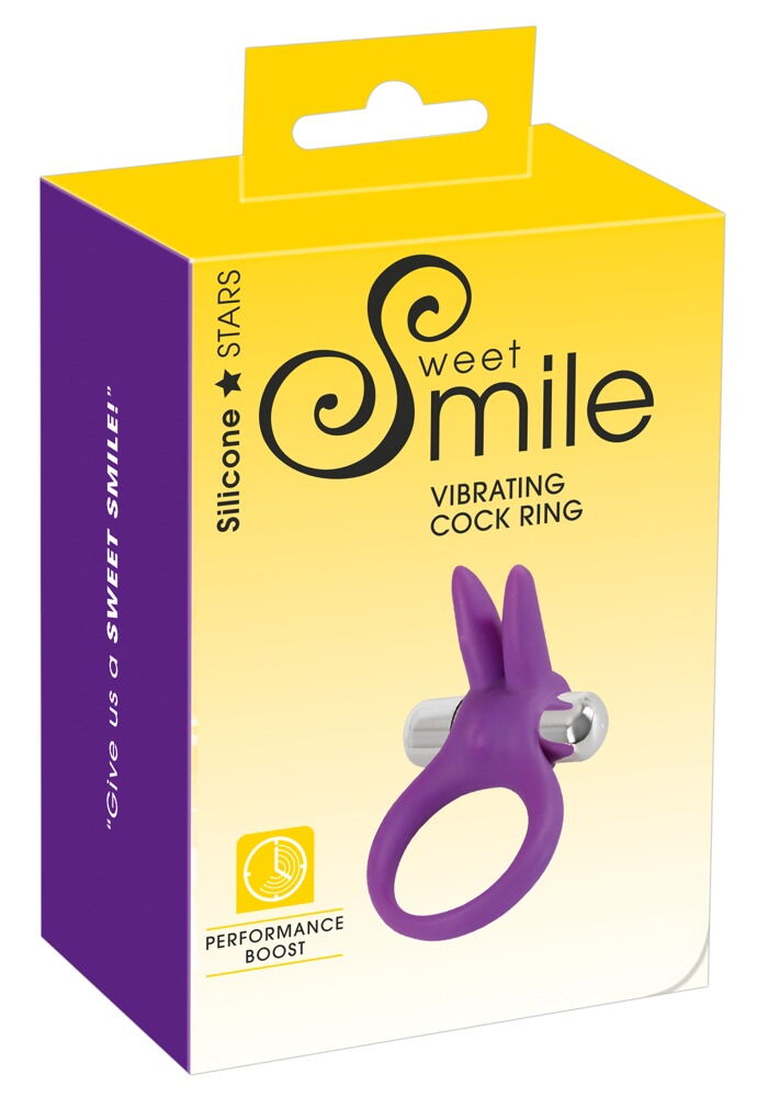„Vibrating Cock Ring“ mit Klitoris-Bunny