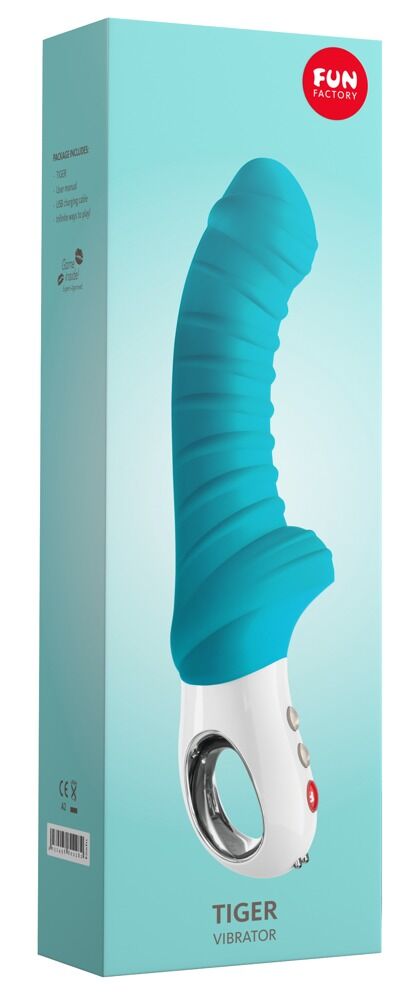 G-Punkt-Vibrator „TIGER G5”, 22,5 cm, 6 Vibrationsmodi in 6 Intensitäten