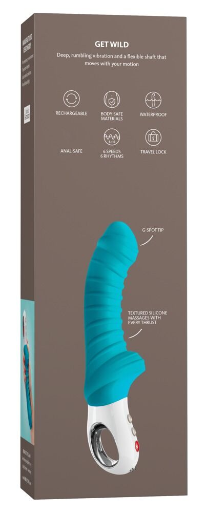 G-Punkt-Vibrator „TIGER G5”, 22,5 cm, 6 Vibrationsmodi in 6 Intensitäten