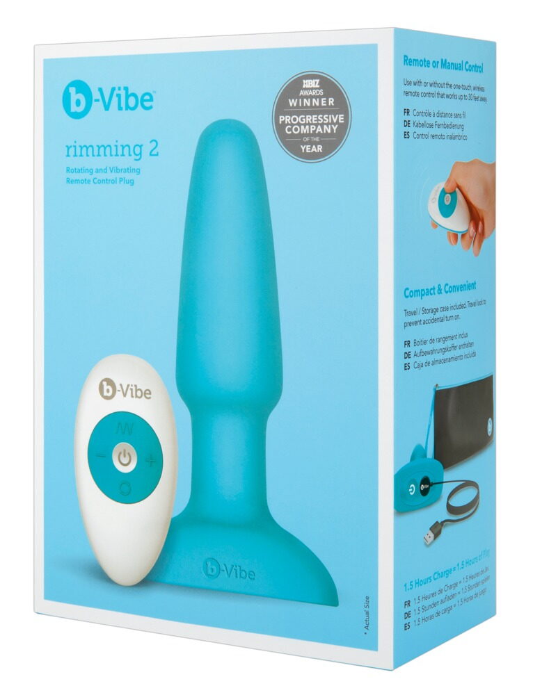 Analvibrator „Rimming 2“ mit Fernbedienung