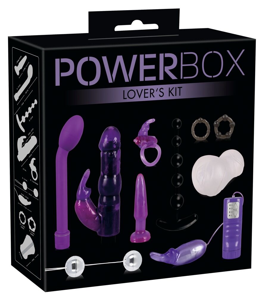 10-teiliges Toyset „Power Box Lover's Kit“