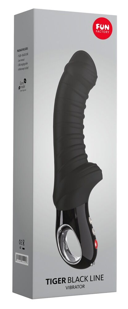 G-Punkt-Vibrator „TIGER G5”, 22,5 cm, 6 Vibrationsmodi in 6 Intensitäten