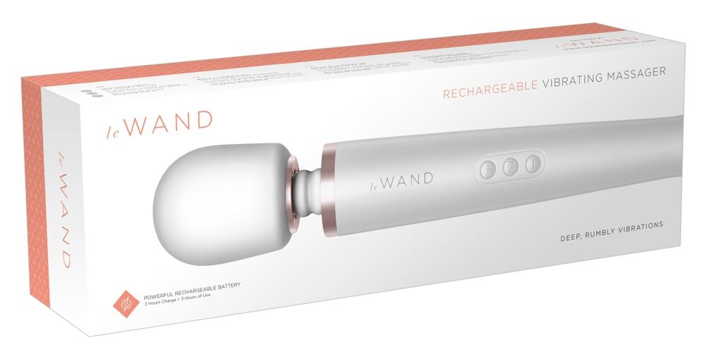 Massagestab „le Wand“ mit 20 Vibrationsmodi in 10 Intensitäten