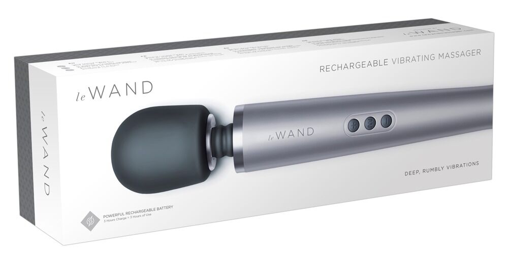 Massagestab „le Wand“ mit 20 Vibrationsmodi in 10 Intensitäten