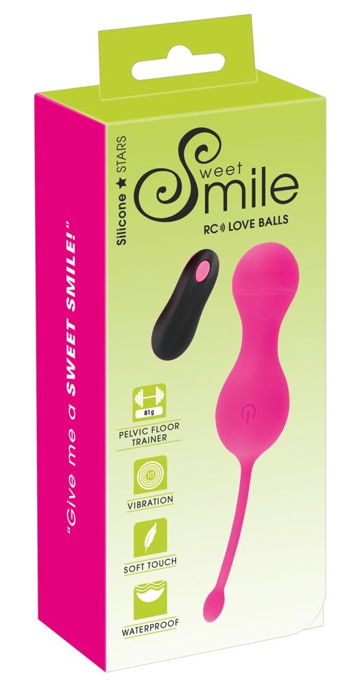 Vibrokugeln "RC Love Balls", 81 g, 10 Vibrationsmodi