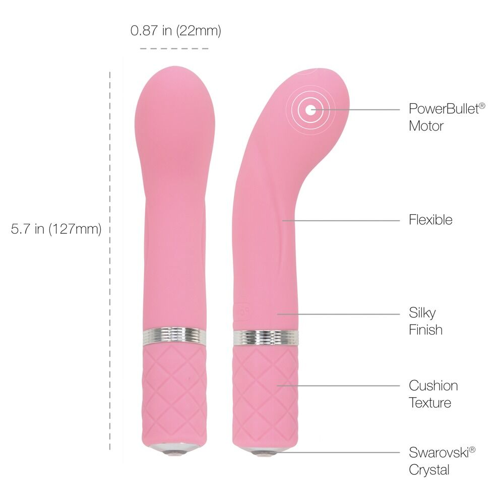 G-Punkt-Vibrator „Racy Mini Massager“ mit Swarovski®-Kristall