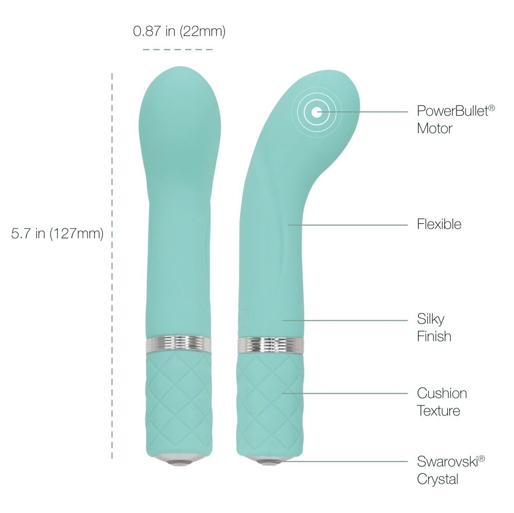 G-Punkt-Vibrator „Racy Mini Massager“ mit Swarovski®-Kristall