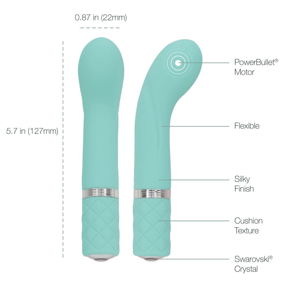 G-Punkt-Vibrator „Racy Luxurious Mini Massager“ mit Swarovski®-Kristall