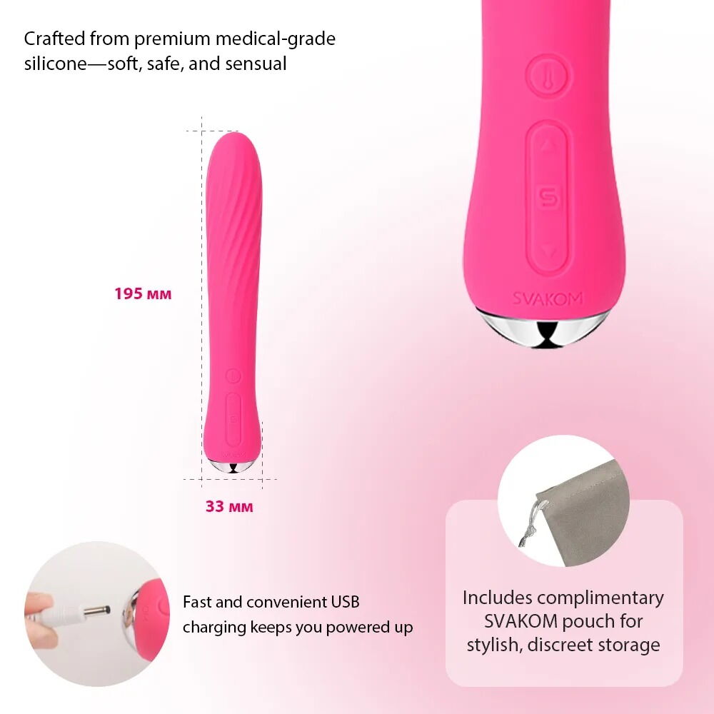 Vibrator „Anya“ mit Wärmefunktion