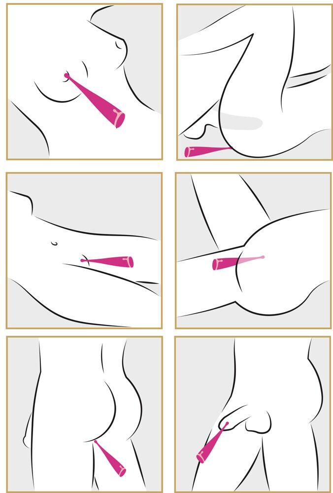 Vibrator „Spot“ mit abgerundeter Spitze