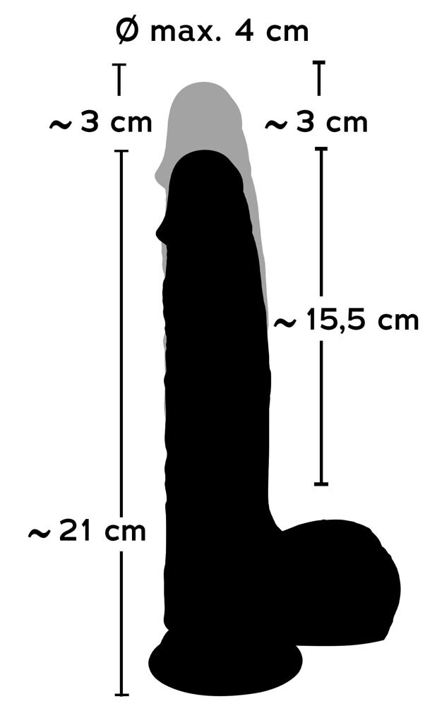Stoßvibrator „Natural Thrusting“ mit Saugfuß