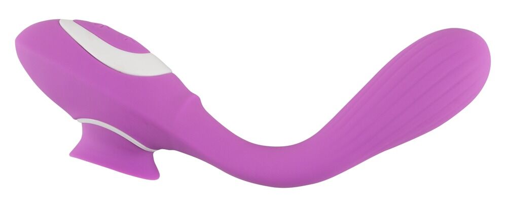 Vibrator „2 Function Bendable Vibe“ mit Leck-Zunge