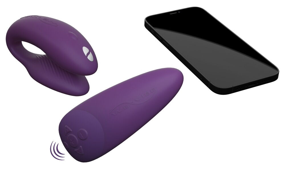 Paarvibrator „Chorus“, mit Biofeedback-Fernbedienung