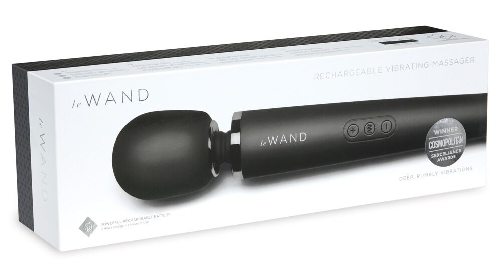 Massagestab „le Wand“ mit 20 Vibrationsmodi in 10 Intensitäten