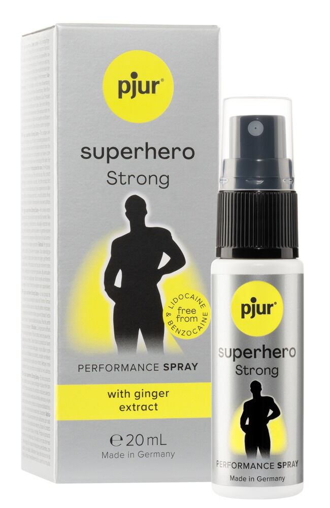 Penisspray „Superhero Strong“ zur Verzögerung