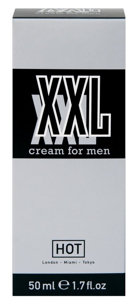 Creme „XXL cream for men“, durchblutungsfördernd