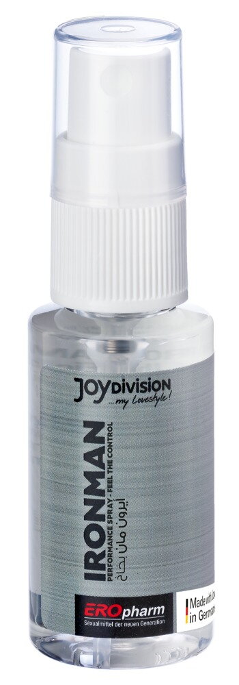 Penisspray „Ironman Performance Spray - Feel the Control“