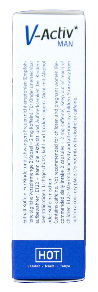 Kapseln „V-Activ MAN Performance“, Nahrungsergänzungsmittel
